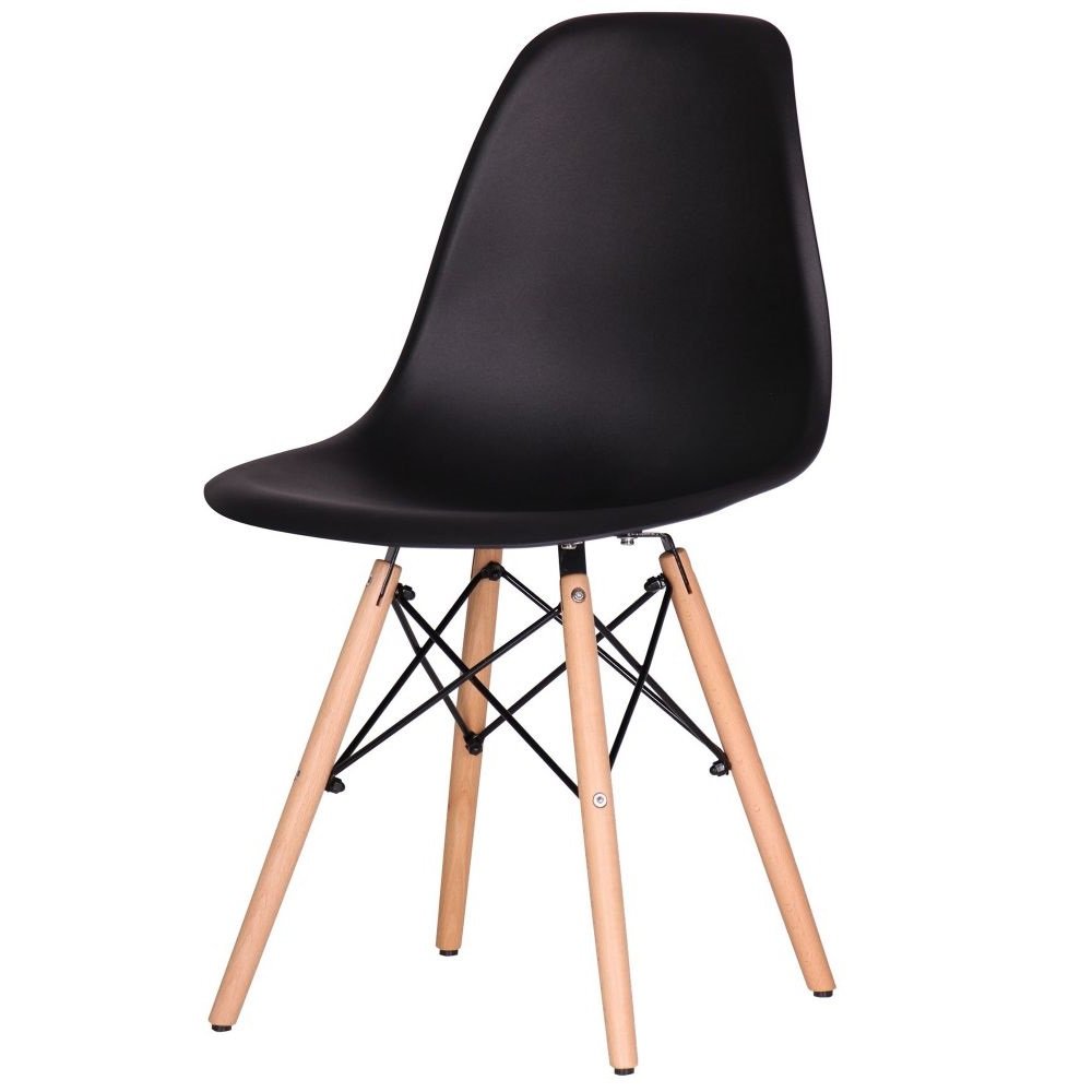 Aster RL Wood Стул обеденный Черный Пластик