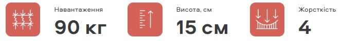 ➤Ортопедичний матрац ЕММ Еко 31 200х200 см | Боннель - купити за низькою ціною з доставкою по Україні 21