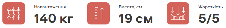 ➤Матрац Freedom Hard / Фрідом Хард 120х190 см - купити за низькою ціною з доставкою по Україні 25
